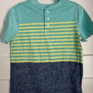 *Boys Striped Button Shirt*